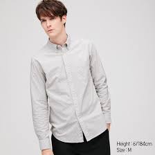 Men Slim Fit Striped Oxford Shirt