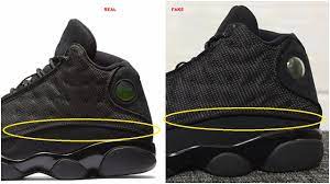Real Vs Fake Air Jordan 13 Xiii Retro Black Cat, Beware – Arch-Usa