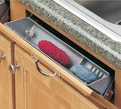 Polymer sink front tray cabinet. What Is Sink Tilt Out Tray Definition Of Sink Tilt Out Tray In 2021 Kitchen Sink Organization Under Kitchen Sink Organization Sink Shelf