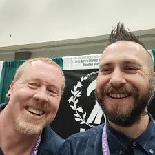 awpconference_and_bookfair is a great place to take photos with friends  (both new and old) and pretend that you're famous! Press co-founders  @matt_sedillo and @davidaromerospokenword #awp #writers #poets #poetry  #spokenword #builderofbridges ...