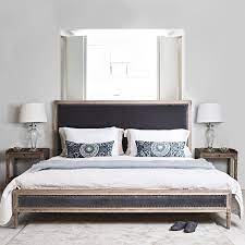 Boston Bed Super King Size Grey Velvet Bed Linens Luxury King Size Bedroom Sets Grey Bedding