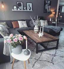Maybe you would like to learn more about one of these? Incredible Dark Gray Couch Living Room Ideas And Best 25 Dark Grey Couches Ideas On Home Design G Farm House Living Room Room Decor Living Room Decor Apartment