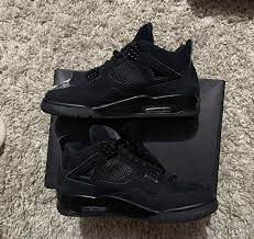 Air Jordan Retro 4 Black Cat 2020 Size 8 5 In 2021 Air Jordans Retro Jordan Retro 4 Air Jordan Retro 4