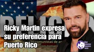 Ricky Martin expresa su preferencia para Puerto Rico