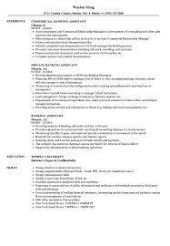 Collect free examples for bank jobs & customize. Banking Assistant Resume Samples Velvet Jobs
