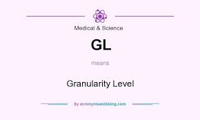 Gl Granularity Level By Acronymsandslang Com