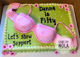 Birthday Cake Rice Krispie Treats Near Me We Could All Use A Good Support System The Bra Is Made Of Fondant Covered Rice Krispie Treats Cakedecoratin In 2020 Bra Cake Rice Krispie Treats 50th Birthday Cake