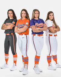 The official clemson tigers apparel store has all the authentic clemson jerseys, hats, and more. Clemson Softball Uniforms Uniswag