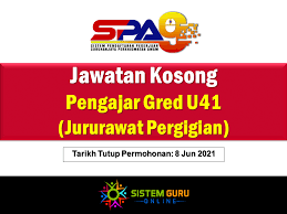 Pernah bekerja di klinik atau berpengalan. Jawatan Kosong Pengajar Gred U41 Jururawat Pergigian
