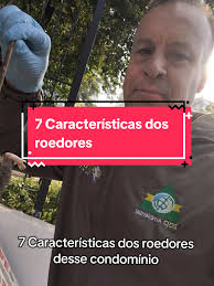 Características dos roedores desse condomínio #saude #ratos #dedetização
