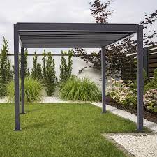 Proteus Aluminium Pergola 4m X 3m Rectangular In 2021 Aluminum Pergola Pergola Steel Pergola