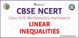 Inequalities worksheet lesson plan template and teaching resources. Worksheets For Class 11 Linear Inequalities