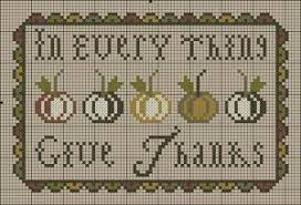 You will enjoy to stitch this vintage style owl embroidery pattern in counted cross stitch technique. Free Thanksgiving Cross Stitch Pattern Give Thanks From Plum Street Samplers