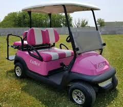48v Electric Club Car Precedent Golf Cart W Light Kit Rear Flip Seat