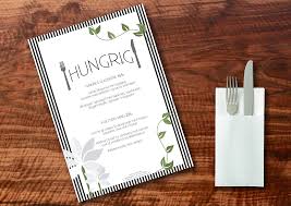 Follow these simple steps to create your own menu for free in a few minutes: Menu Hungrig On Behance