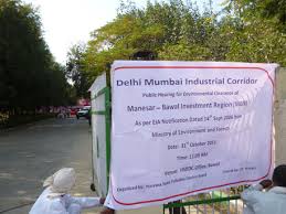 The project has the indian as well as the japanese government funding it and it is expected to boost the development of infrastructure in the six major. Delhi Mumbai Industrial Corridor People Oppose Manesar Bawal Segment Of Project At Public Hearing