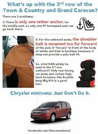 Shopping For A Car Seat Friendly Minivan Avoid The T C Grand Caravan Car Seats Carseat Safety