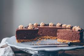 Post #17 of 20 cookies and cream is great. Chocolate Mousse Cake Recipe Vegan Klara S Life