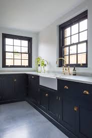 The Stunning Kempshott Road Devol Kitchen Features Polished Concrete Floors Beautiful Brass Hardware And A Devol Kitchens Kitchen Inspirations Kitchen Design