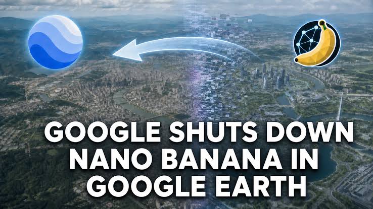 Transform any place with Nano Banana in Google Earth