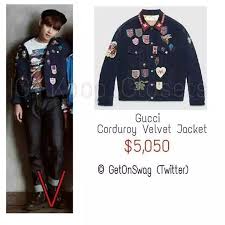 Pin By Miasaleth On Taehyung Gucci Boy Taehyung Gucci Korean Fashion Men Gucci Outfits