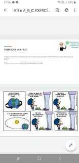 O sensoriamento remoto (sr), a cartografia digital (cd) e os sistemas de informações geográficas (sig) estão no conjunto das disciplinas denominadas de geotecnologias que têm, entre outros objetivos, modelar e representar o mundo real no. 1 Que Movimentos Realizados Pela Terra Estao Representados Na Tirinha O Que Voce Sobre Cada Um Brainly Com Br