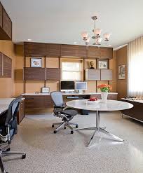 Starting with thrifted cabinets makes this project great even for beginning diyers! Basement Home Office Design And Decorating Tips