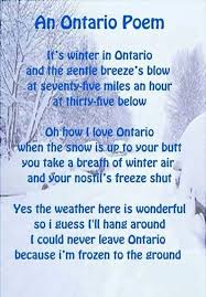 Ontario Poem Love My Home Province Hehehe Canada Funny Canadian Humor Canadian Things
