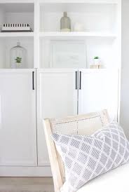 Diy Bult Ins Ikea Billy Bookcase Hack Create A Custom Look From Stock Bookcases With This Easy Tuto In 2020 Ikea Billy Bookcase Ikea Billy Bookcase Hack Ikea Billy