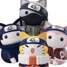 Bandai bringt niedliche Naruto-Katzenfiguren im Set heraus