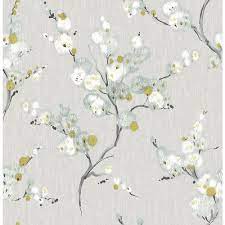 4.expel all the air from the sheets using needle or exacto knife after you paste it. Nuwallpaper Mirei Peel Stick Wallpaper The Home Depot Canada