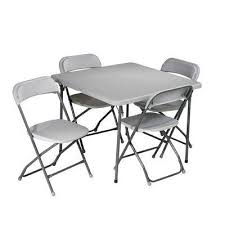 Office Star Products 5 Piece 36 Square Folding Table Card Table Chairs Folding Chair Table Chairs