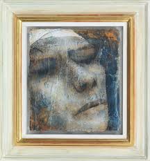 Bonhams : PETER WHITE (British, born 1959) Head 9 31 x 27.5 cm. (12 3/16 x  10 13/16 in.)