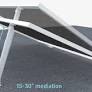 adjustable solar panel brackets from www.mbtenergy.com
