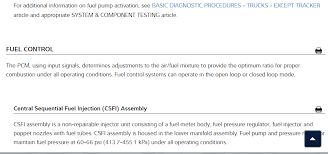 Have some one turn the. No Ecm Signal To Fuel Pump Relay