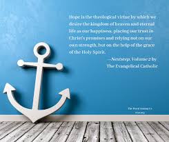 Hope Anchors Us In 2020 Kingdom Of Heaven Evangelism Holy Spirit
