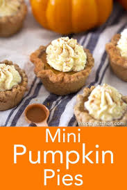 These Perfect Mini Pumpkin Pies From Preppy Kitchen Are Lined With A Flakey Spiced Butter Crust And Filled Mini Pumpkin Pies Mini Pumpkin Pies Easy Pumpkin Pie