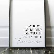 This Is Me Lyrics Print Set The Greatest Showman Poster Etsy Me Too Lyrics Lyric Prints The Greatest Showman
