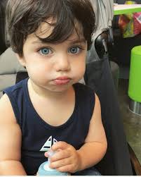 Baby Boy With Blue Eyes And Black Hair Pin By Midya On Rrrrr Blue Eyed Baby