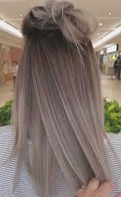 Ombre Hair Balayage Gray Hair Straight Hair Hair Styles Cool Hair Color Hair Color Balayage