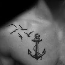Small Chest Tattoos For Men Small Chest Tattoos Chest Tattoo Men Seagull Tattoo