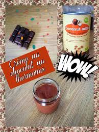 Cremes Au Chocolat Sans Oeufs Au Thermomix Thermomix Creme Les Oeufs