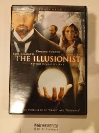The Illusionist (2006) Paul Giamatti/Edward Norton/Jessica Biel DVD | Vinyl  Pharmacy