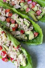 Avocado Tuna Lettuce Wraps Tuna Lettuce Wraps Tuna Avocado Lettuce Wrap Recipes