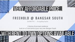 Bangsar south is an integrated property development project in kuala lumpur, malaysia. Affordable Property At Bangsar South Serviced Residence At Bangsar South Check It Out Youtube