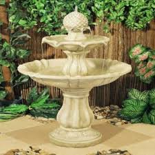 Fuente de agua con cestas de mimbre. Las 7 Mejores Fuentes De Jardin De 2021 Jardineria Top