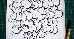 Taggen, meist schnell mit sprayfarbe, markern oder stiften und ohne viel künstlerische gestaltung, ist die einfachste art von graffiti; Throw Up Abc January 2019 By Fabian Lins R Blackbookgraffiti