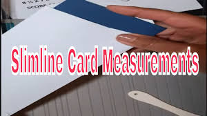 Maybe you would like to learn more about one of these? Slimline Cards Measurements Youtube