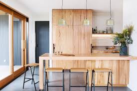 Modern Timber Kitchen By Fabrikate Creative Spaces Timber Kitchen Sleek Kitchen Design Modern Kitchen Design