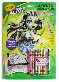 Crayola color alive mythical creatures combines traditional coloring with virtual interaction. Crayola Color Alive Action Coloring Pages Skylanders 95 1045 Toys Games Drawing Sketch Pads